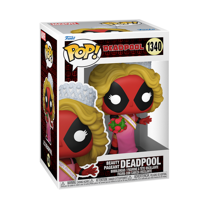 Funko Pop Marvel: Deadpool - Deadpool Reina de Belleza