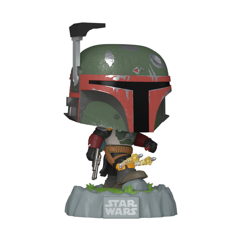 Funko Pop Star Wars: Legado De Jango Fett - Boba Fett Con Rodilleras Cohetes