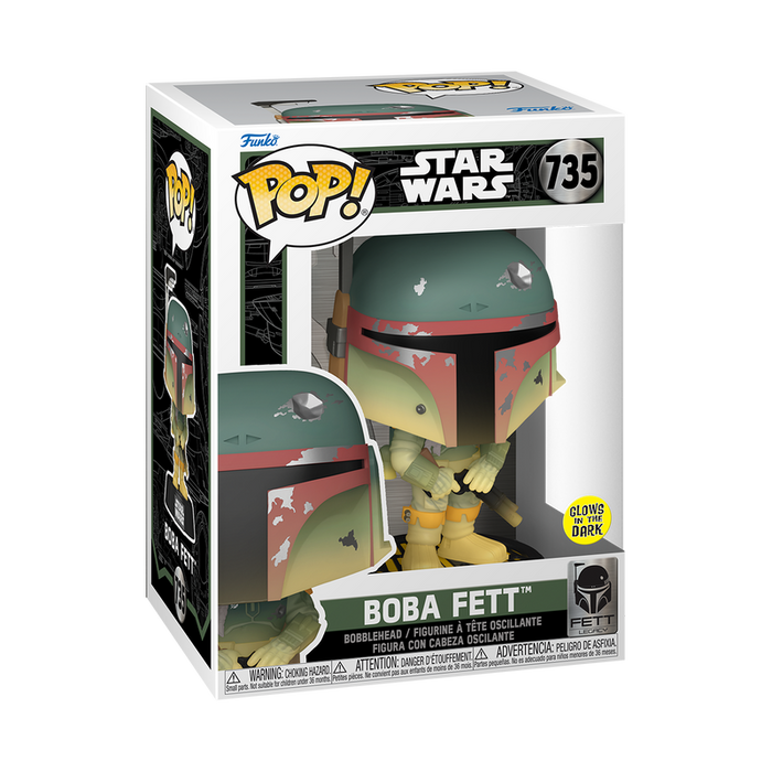 Funko Pop Star Wars: Legado De Jango Fett - Boba Fett Glow