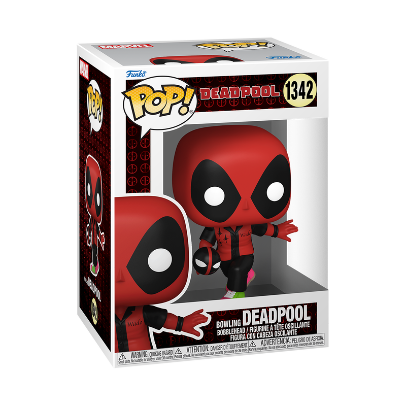 Funko Pop Marvel: Deadpool - Deadpool atuendo de Boliche