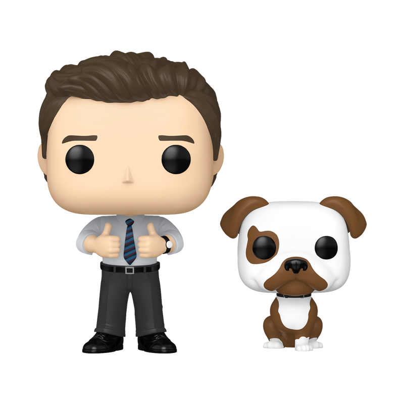 Funko Pop & Buddy: Parks And Recreation 15 Aniversario - Chris y Champion