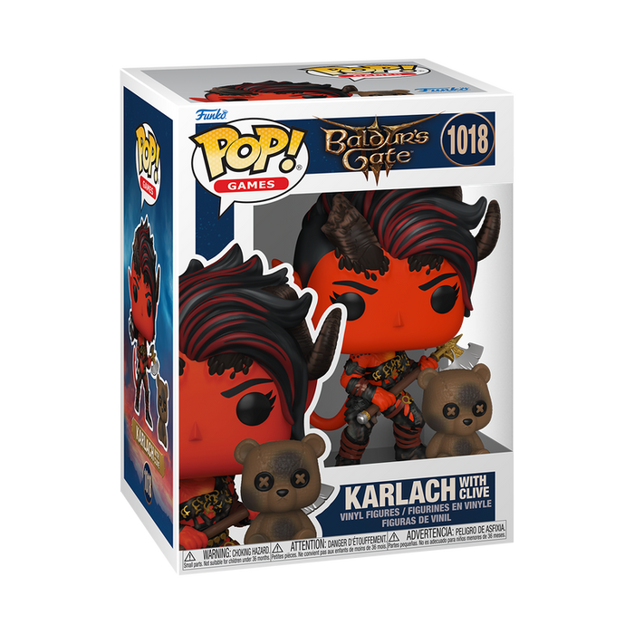 Funko Pop & Buddy: Baldurs Gate - Karlach y Clive