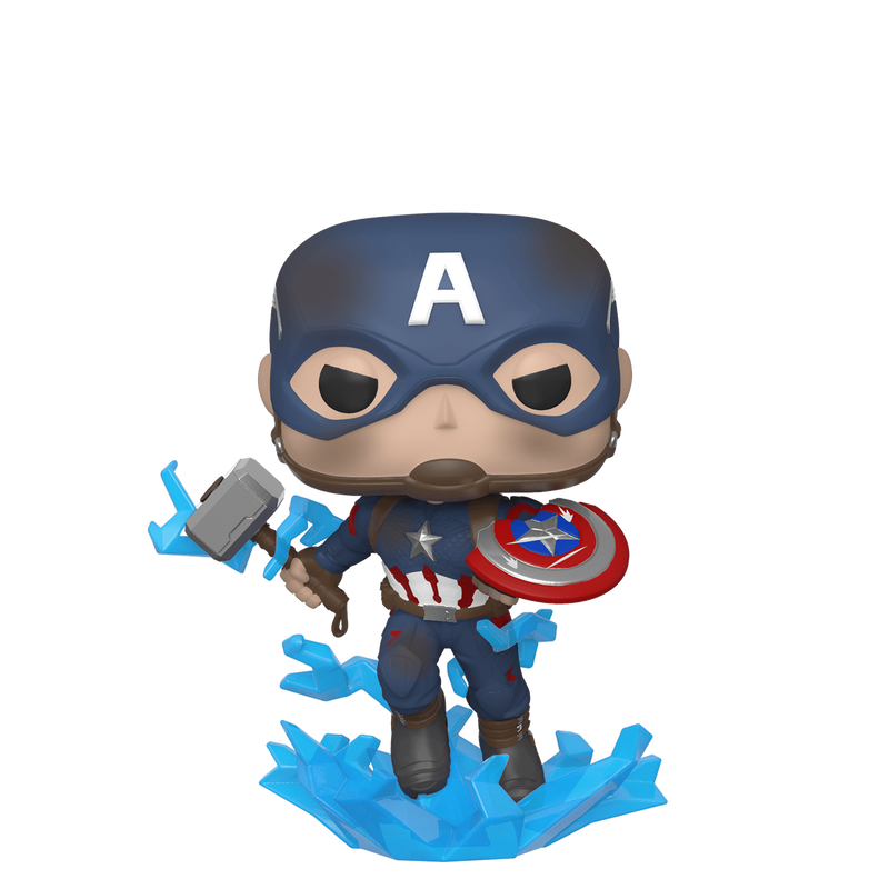 Funko Pop Marvel: Avengers Endgame - Capitan America Con Martillo