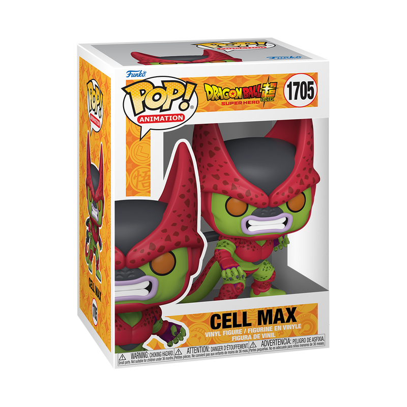 Funko Pop Animation: Dragon Ball Super Super Hero - Cell Max — Distrito Max