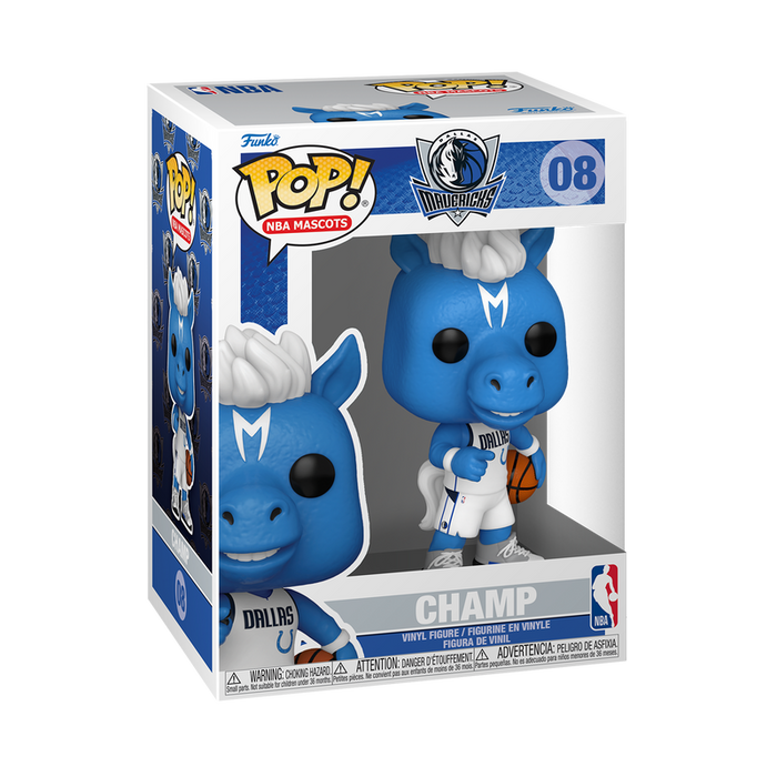 Funko Pop NBA Mascots: Dallas - Champ