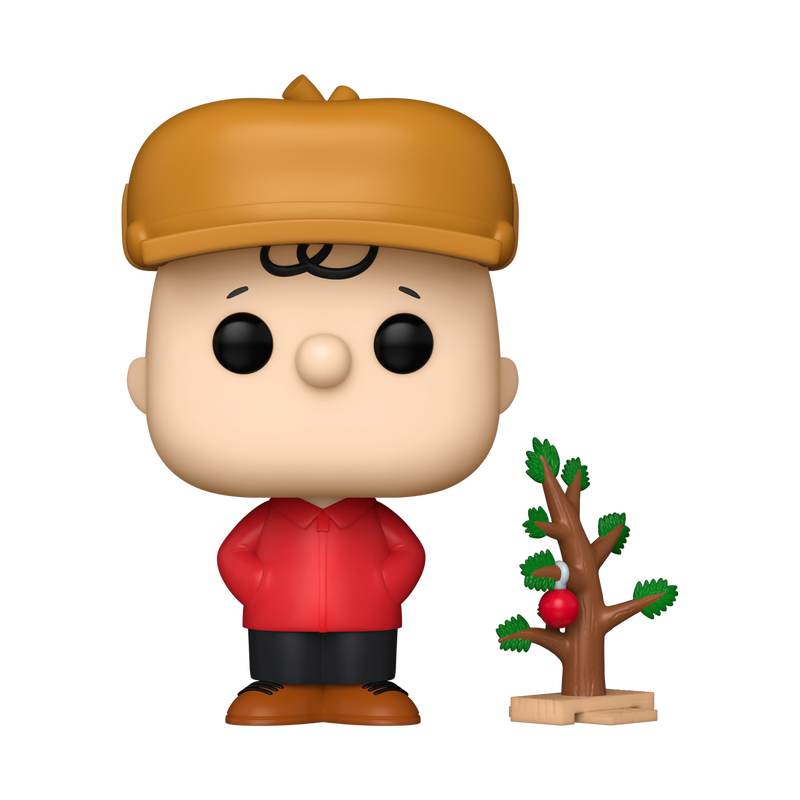 Funko Pop TV: Peanuts Charlie Brown - Charlie Brown Con Arbol