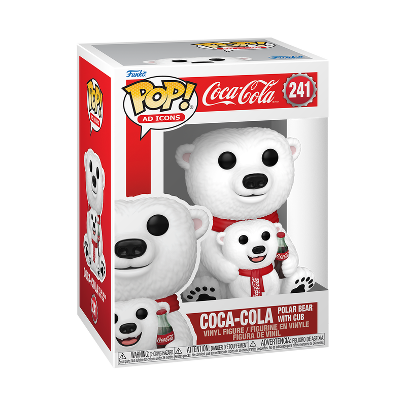 Funko Pop Ad Icons: Coca Cola - Oso Polar y Cachorro