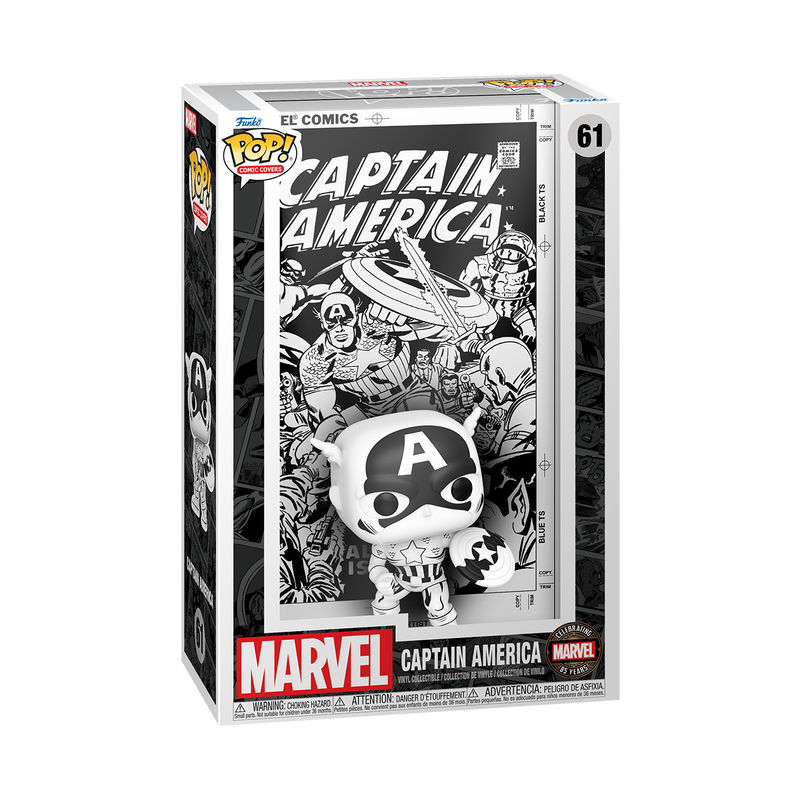 Funko Pop Comic Cover: Marvel 85 Aniversario - Capitan America