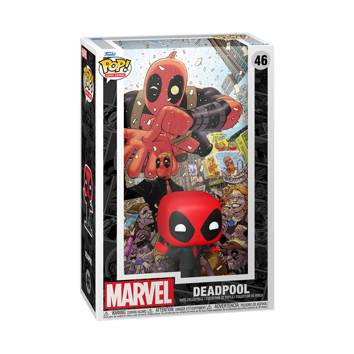 Funko Pop Comic Cover: Marvel Deadpool 2015 - Deadpool En Traje Negro