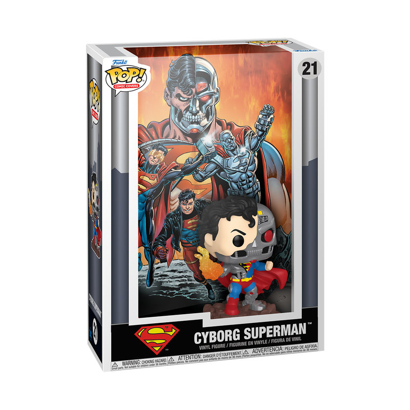 Funko Pop Comic Cover: DC - Cyborg Superman