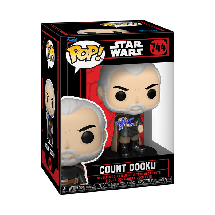 Funko Pop Star Wars: Star Wars The Dark Side - Conde Dooku Relampago De La Fuerza