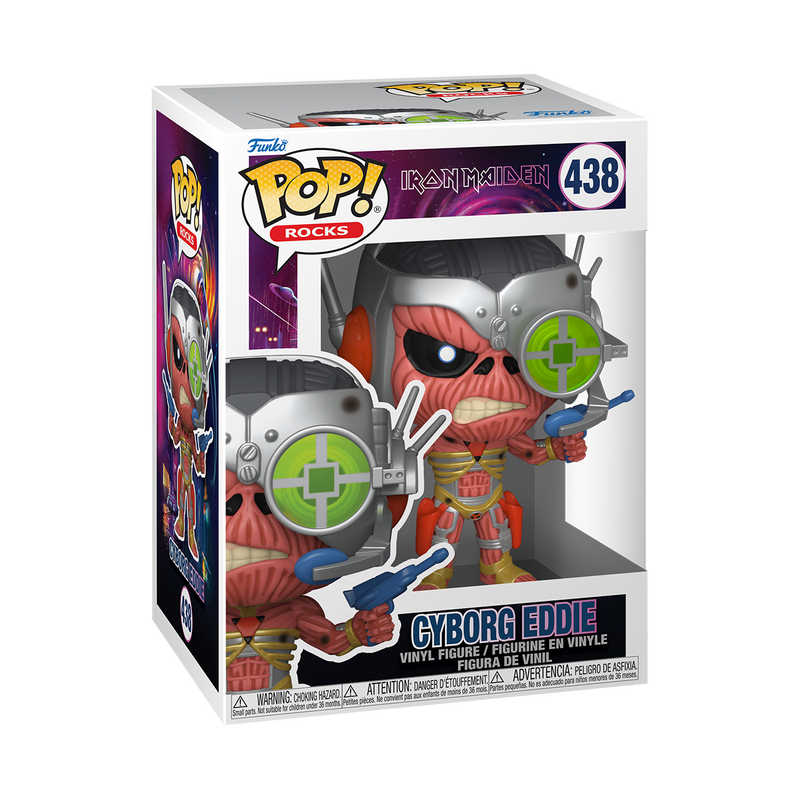 Funko Pop Rocks: Iron Maiden - Cyborg Eddie