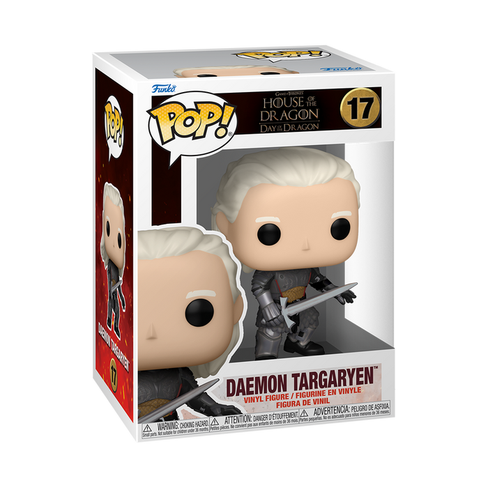 Funko Pop Tv: Game of Thrones House of Dragon - Daemon Targaryen con Hermana Oscura