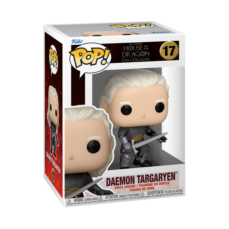 Funko Pop Tv: Game of Thrones House of Dragon - Daemon Targaryen con Hermana Oscura