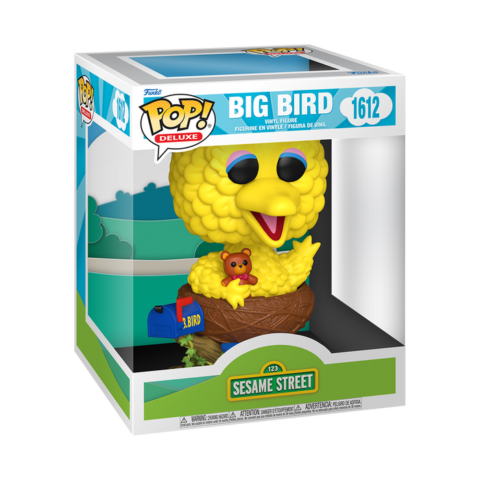 Funko Pop Deluxe: Plaza Sesamo Temporada 3 - Big Bird En Nido