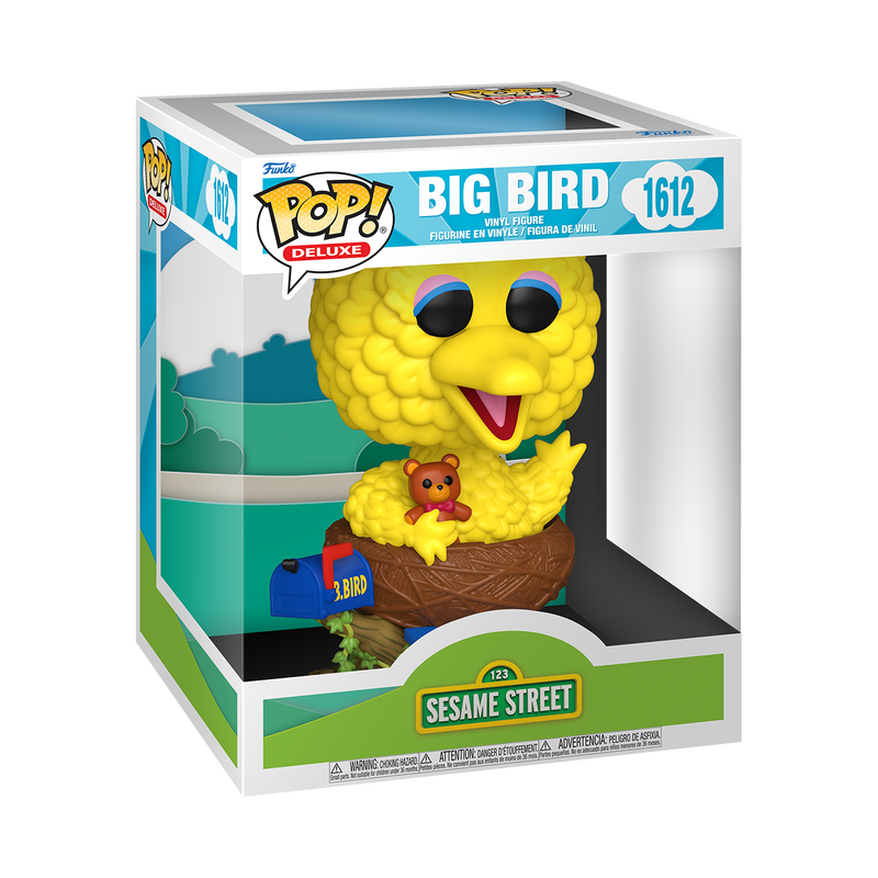 Funko Pop Deluxe: Plaza Sesamo Temporada 3 - Big Bird En Nido