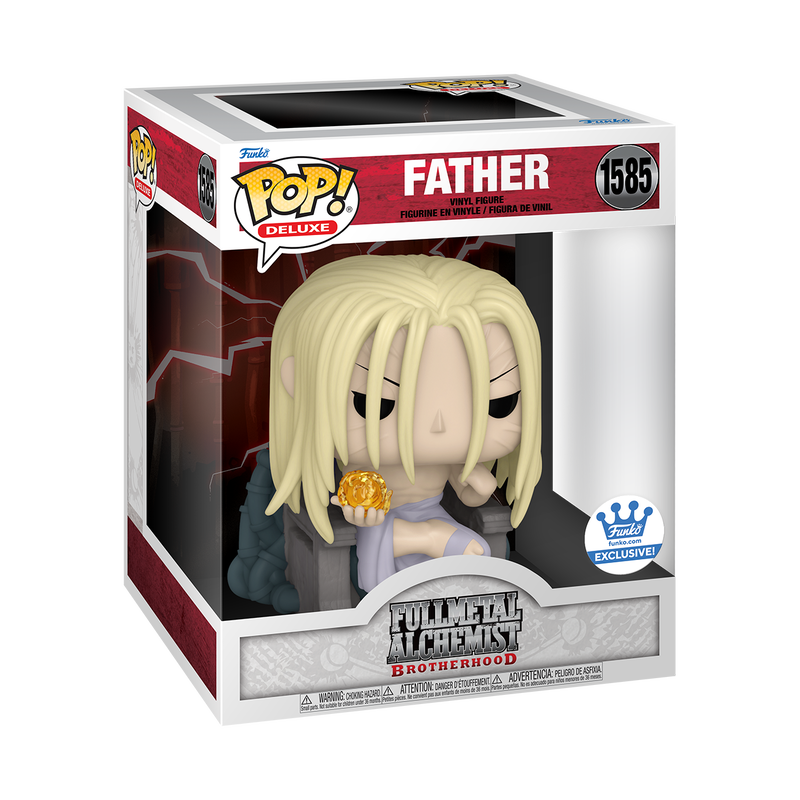 Funko Pop Deluxe: Fullmetal Alchemist Brotherhood - Padre Tercera forma Exclusivo Funko Shop