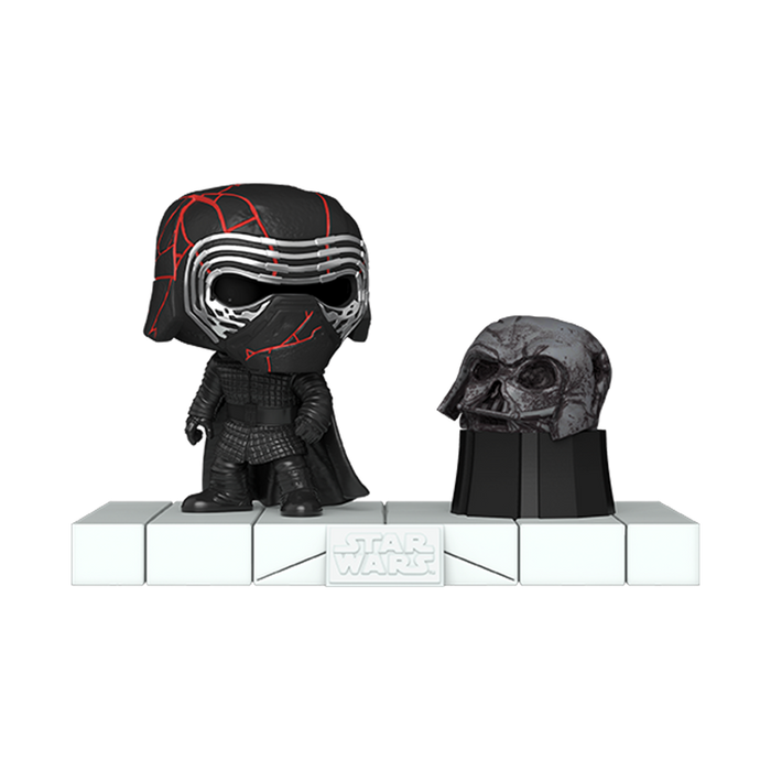 Funko Pop Deluxe: Star Wars The Dark Side - Kylo Ren Con Casco Darth Vader