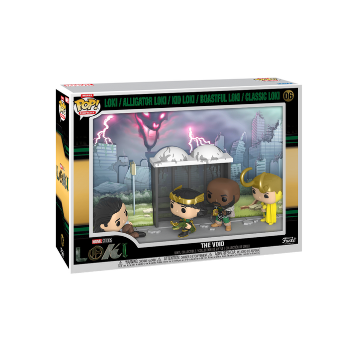 Funko Pop Moment Deluxe: Loki -  El Vacio, Variantes de Loki