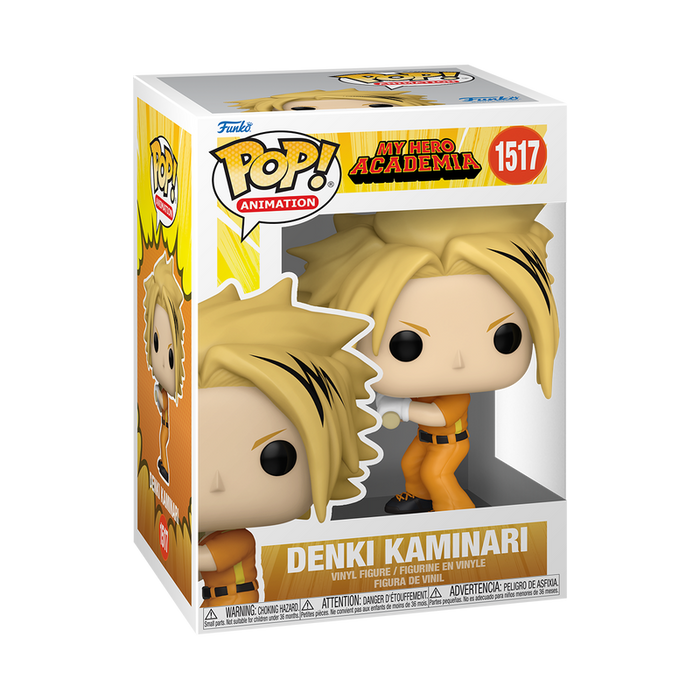 Funko Pop Animation: My Hero Academia Hero League Baseball - Denki kaminari