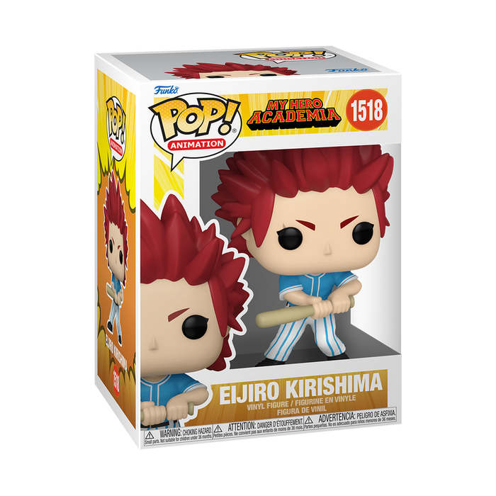 Funko Pop Animation: My Hero Academia Hero League Baseball - Eijiro Kirishima