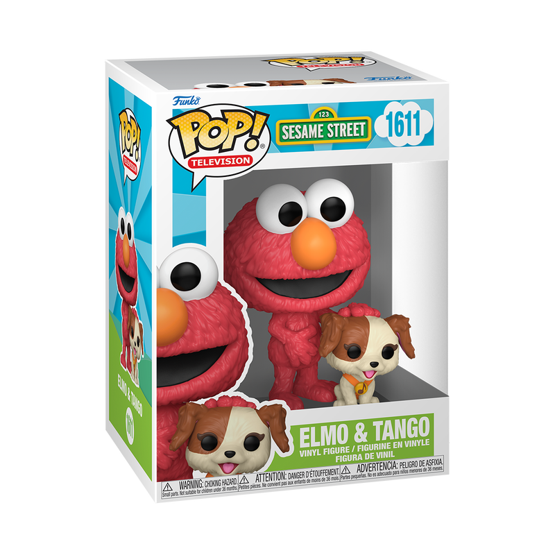 Funko Pop TV: Plaza Sesamo Temporada 3 - Elmo y Tango