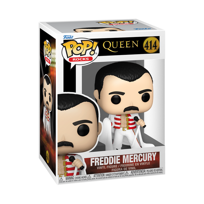 Funko Pop Rocks: Queen - Freddie Mercury Con Capa