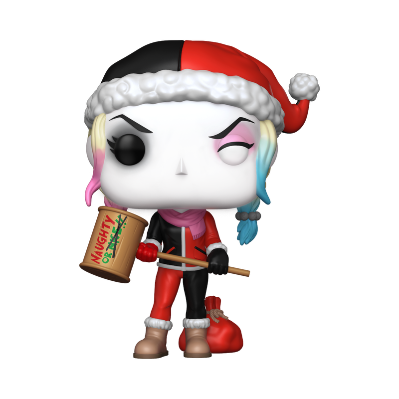 Funko Pop Heroes: DC Comics Holiday 2024 - Harley Quinn Con Gorro