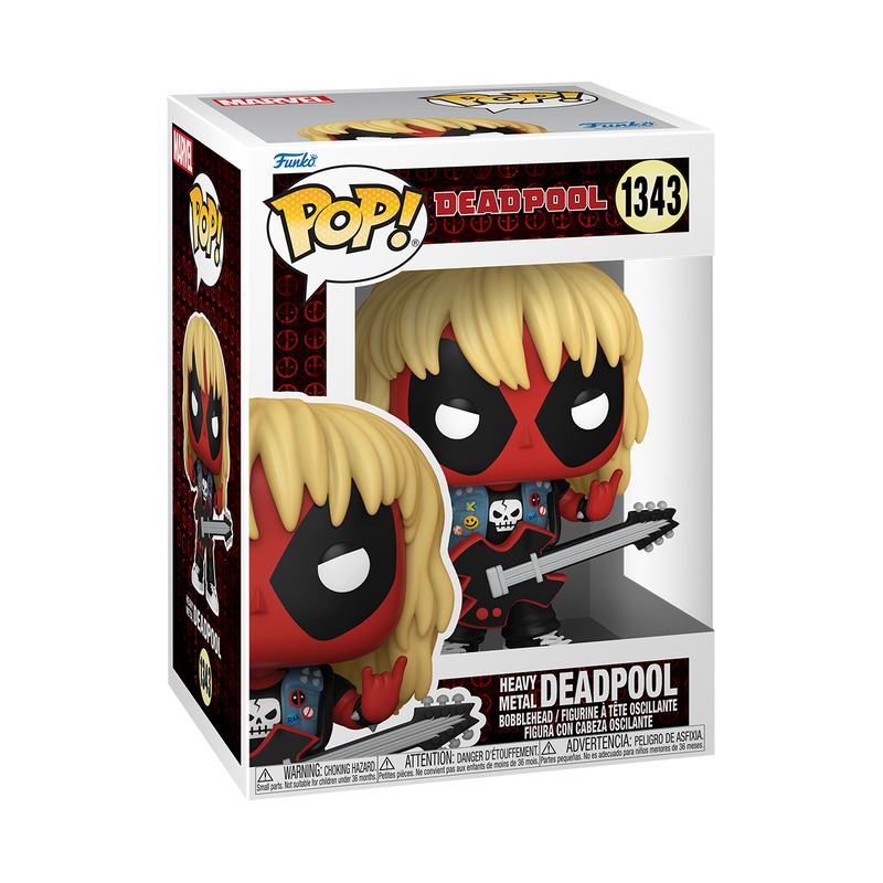 Funko Pop Marvel: Deadpool - Deadpool Banda de Metal