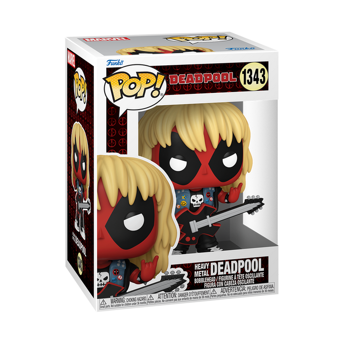 Funko Pop Marvel: Deadpool - Deadpool Heavy Metal