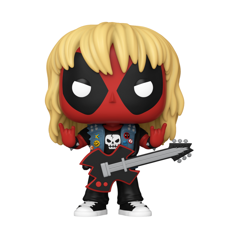 Funko Pop Marvel: Deadpool - Deadpool Banda de Metal