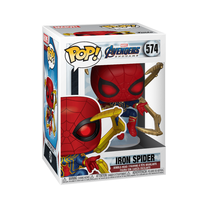 Funko Pop Marvel: Avengers Endgame - Iron Spider Con Guantelete