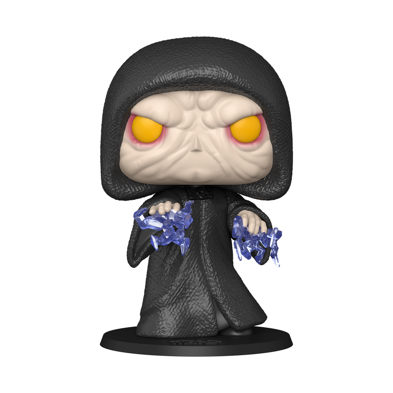 Funko Pop Jumbo: Star Wars The Dark Side - Palpatine Relampago De La Fuerza 10 Pulgadas