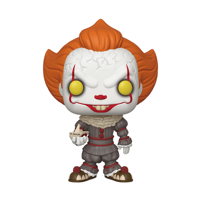 Funko Pop Jumbo: It Eso - Pennywise Con Bote 10 Pulgadas