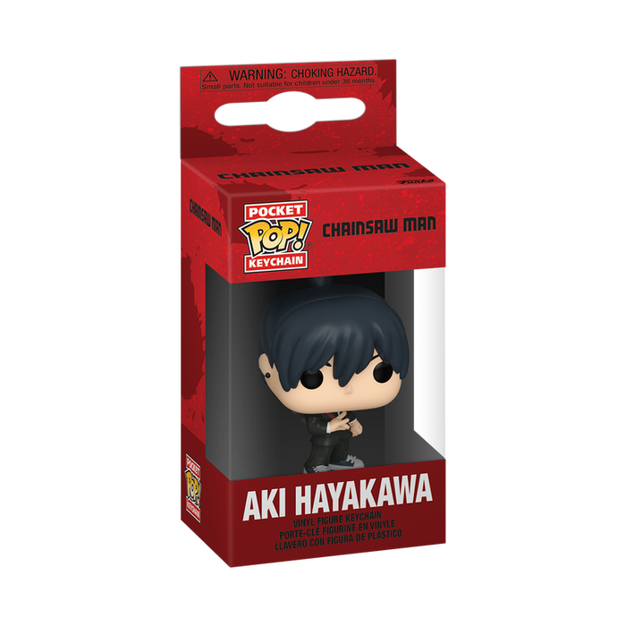 Funko Pop Keychain: Chainsaw Man - Aki Llavero