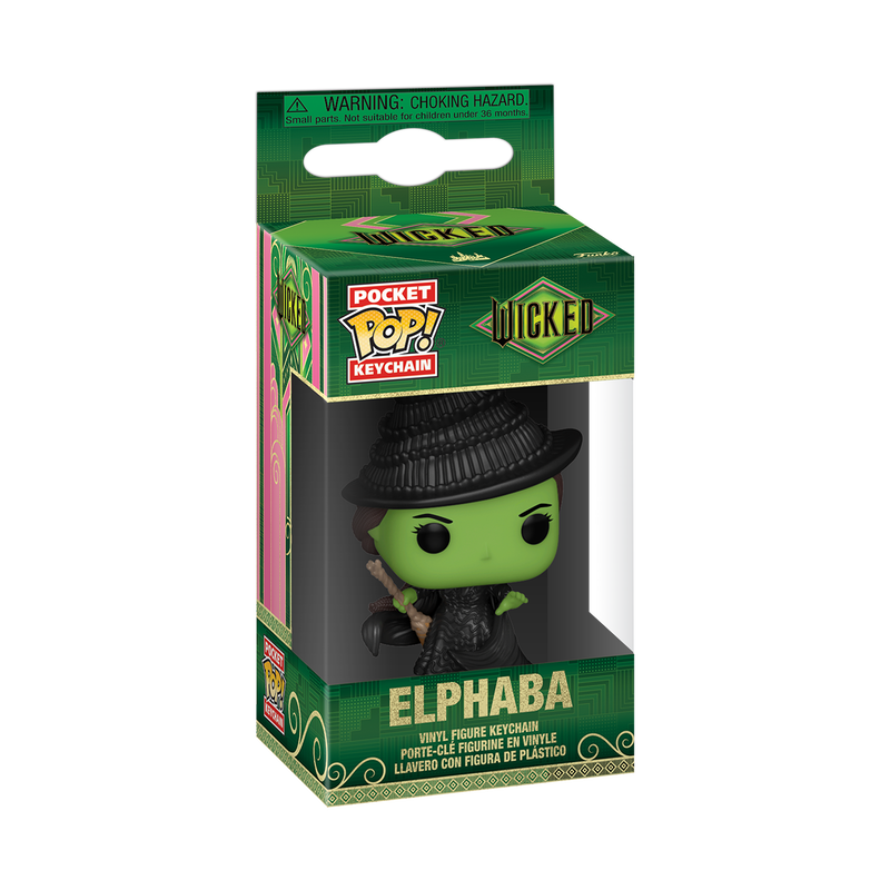 Funko Pop Keychain: Wicked - Elphaba Llavero