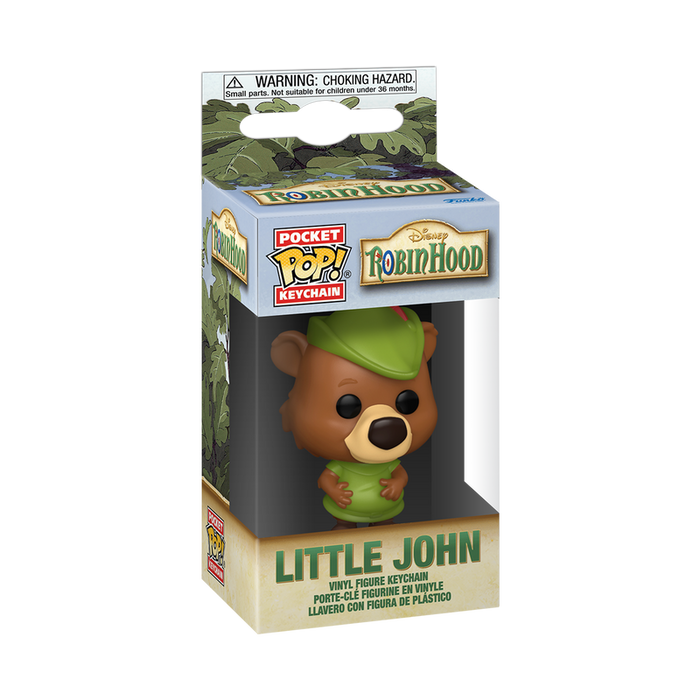 Funko Pop Keychain: Disney Robin Hood - Little Jon Llavero