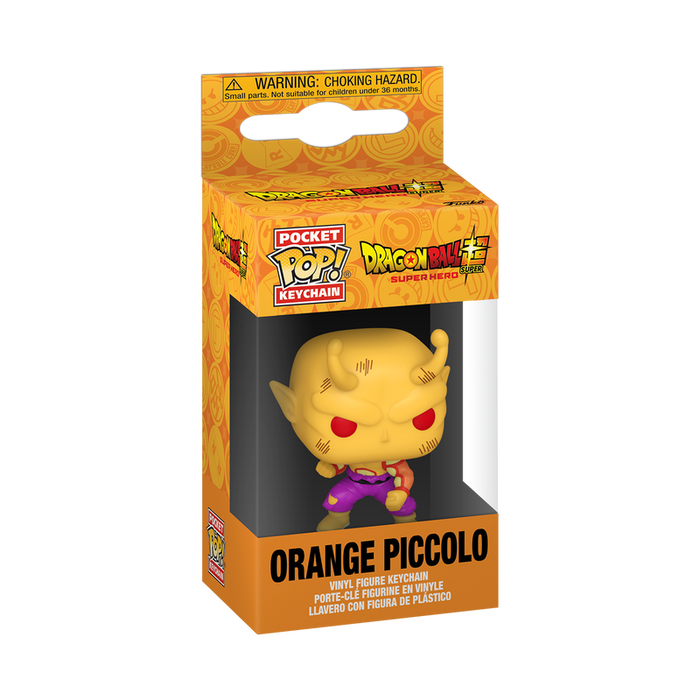 Funko Pop Keychain: Dragon Ball Super Super Hero - Orange Piccolo Llavero