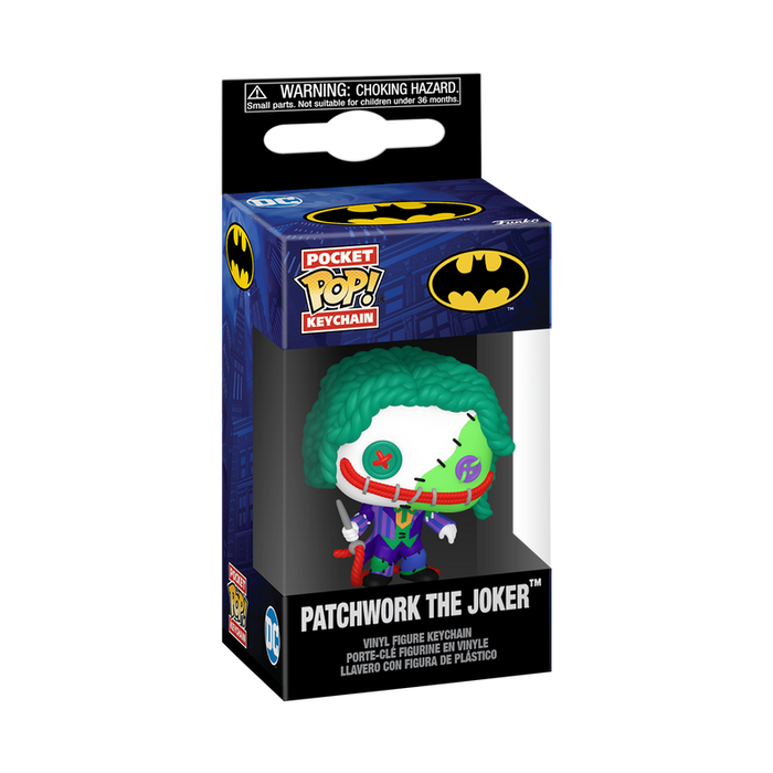 Funko Pop Keychain: DC Patchwork - Joker Llavero