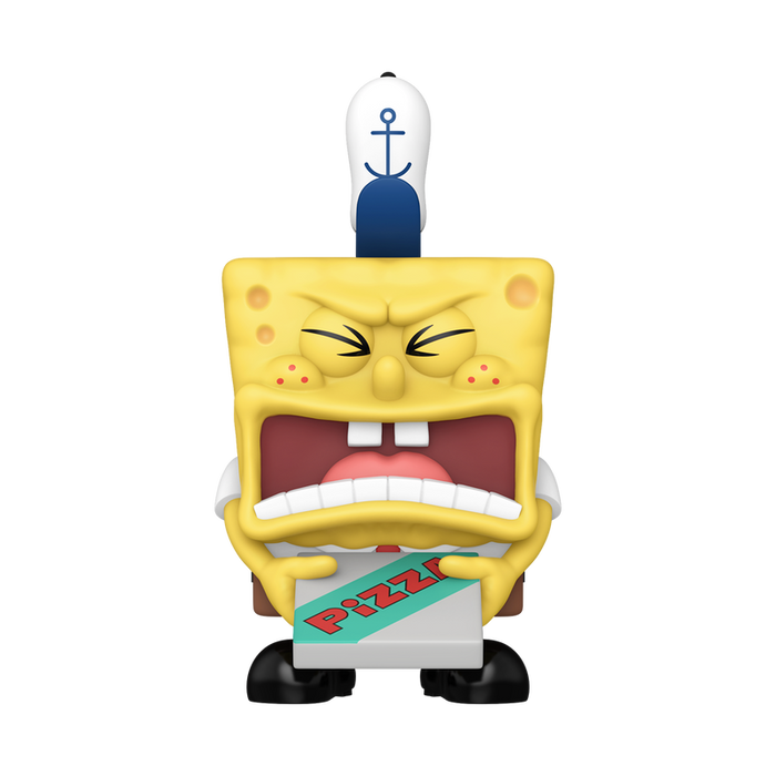 Funko Pop Animation: Bob Esponja 25 Aniversario - Bob Esponja Con Pizza