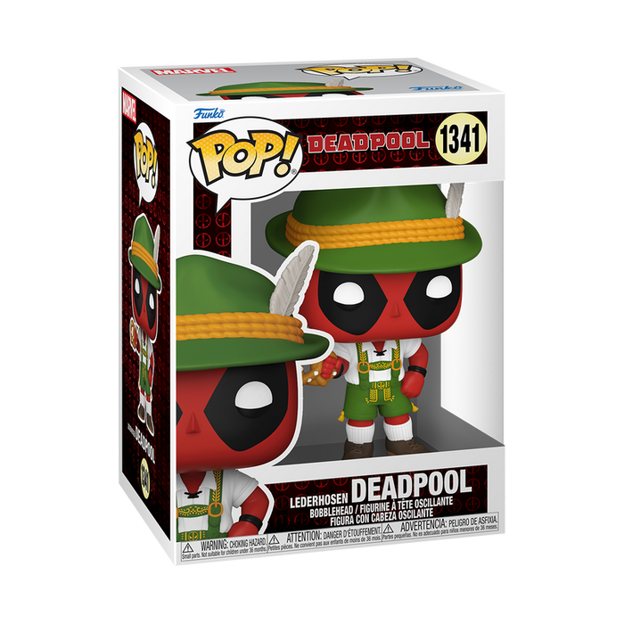 Funko Pop Marvel: Deadpool - Deadpool Atuendo Lederhosen