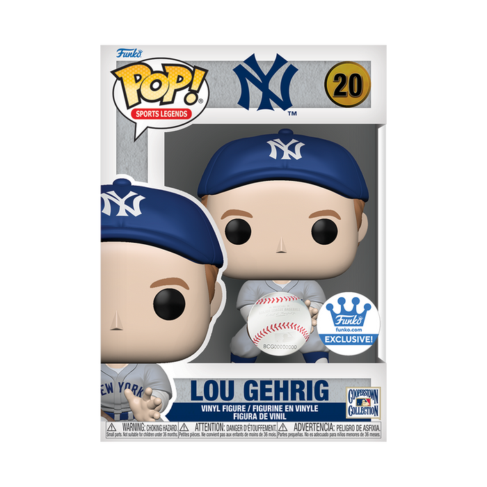 Funko Pop MLB Legends: Yankees - Lou Gehrig Uniforme Alternativo Exclusivo Funko Shop