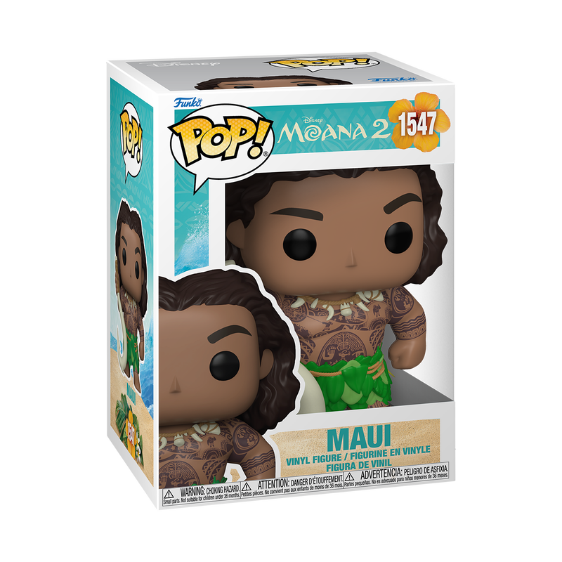 Funko Pop Disney: Moana 2 - Maui con Anzuelo