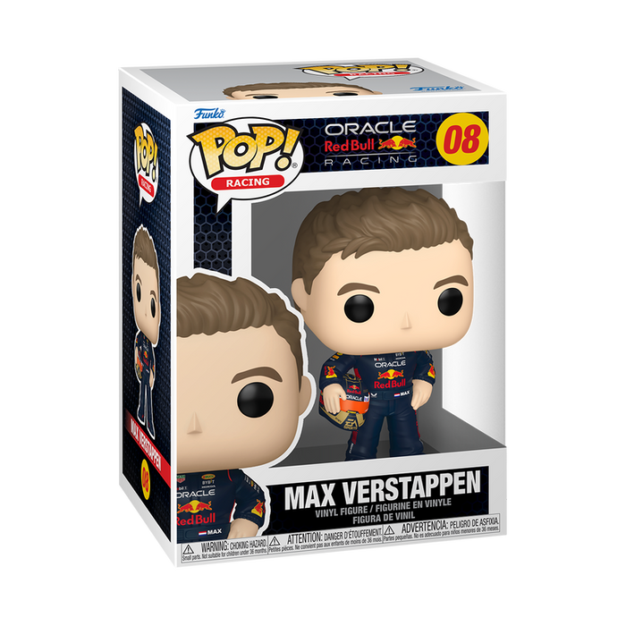 Funko Pop F1: Oracle Red Bull Racing - Max Verstappen Con Casco