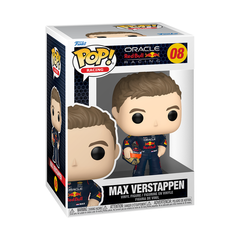 Funko Pop F1: Oracle Red Bull Racing - Max Verstappen Con Casco