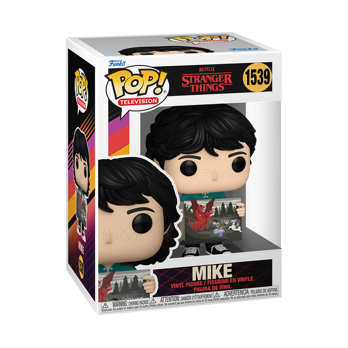 Funko Pop TV: Stranger Things - Mike Con Pintura De Will