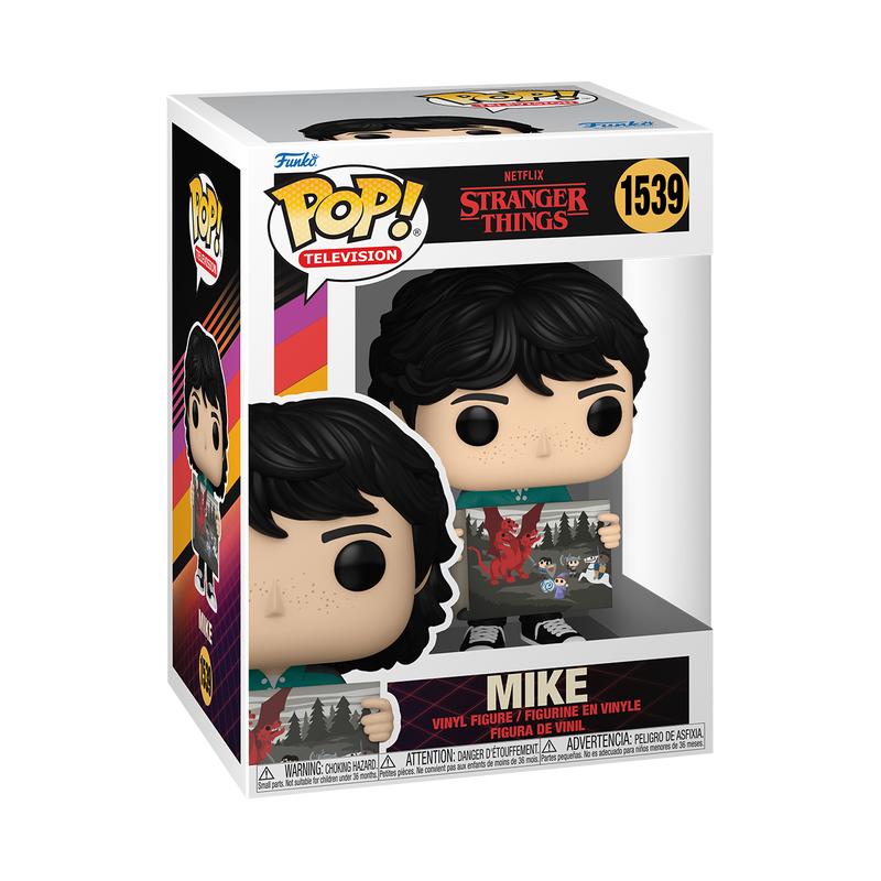 Funko Pop TV: Stranger Things - Mike Con Pintura De Will