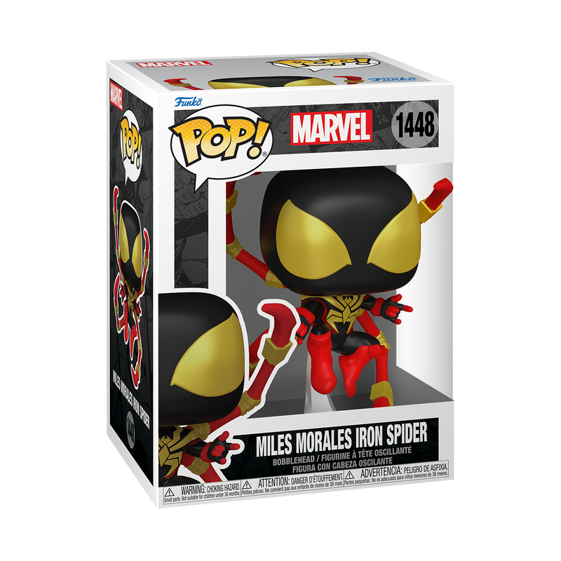 Funko Pop Marvel: Comics Spider-Man - Miles Morales Traje Iron Spider