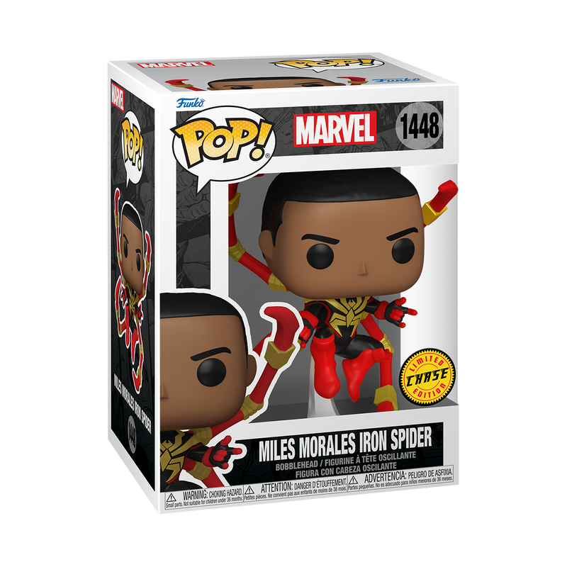 Funko Pop Marvel: Comics Spider-Man - Miles Morales Traje Iron Spider