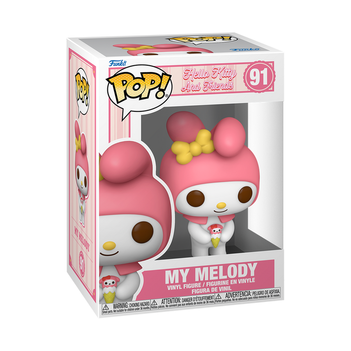 Funko Pop Sanrio: Hello Kitty - My Melody con Helado